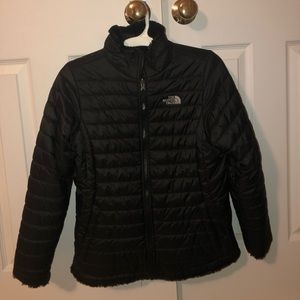 Once Worn North Face Reversible Coat